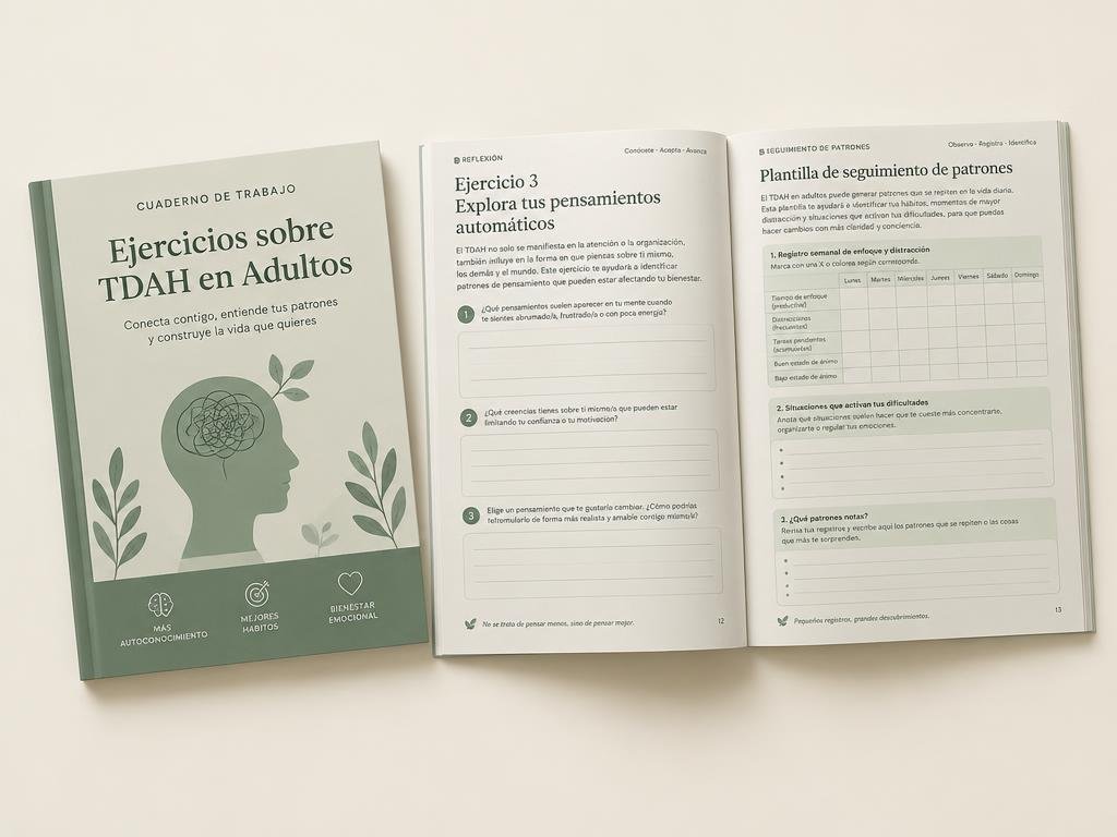 Ejercicios sobre TDAH en Adultos