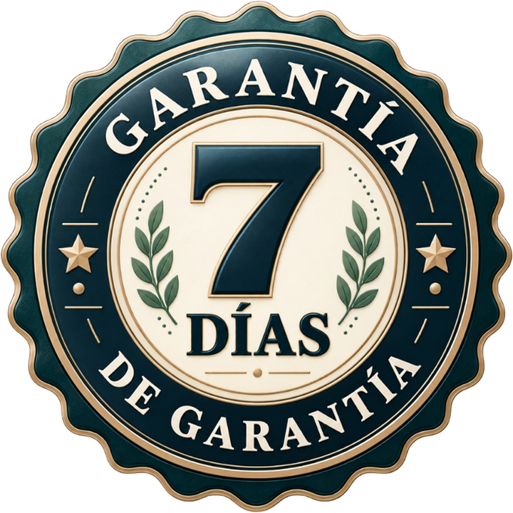Sello de garantía de 7 días
